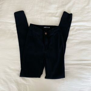 Lolo Jeans Jeggings Black Skinny